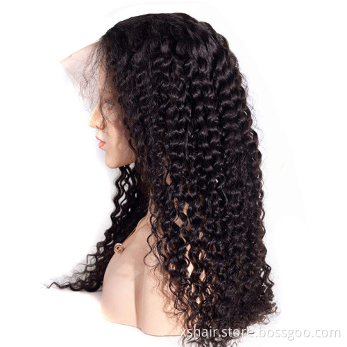 Factory Wholesale Full Lace Glueless Blonde 613 Frontal Baby Front Best Human Hair Wig Lace Front Wig Human Hair